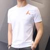 Jordan T Shirts Men's White Crew Neck Moderate Straight Fit DH8967-100