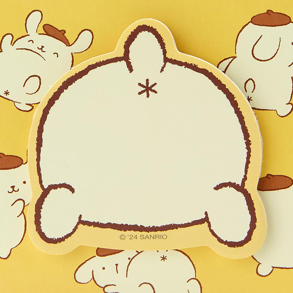 Sanrio Pompompurin Sticky Notes 10 x x 228397 Set, 9.5 0.4 cm, Character,