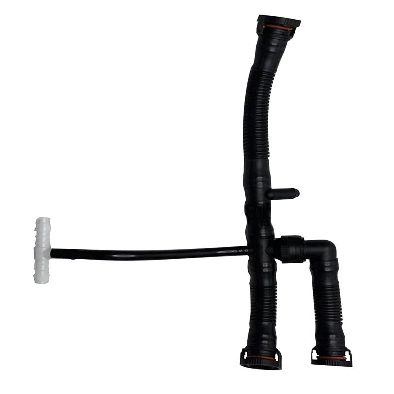 

94810724553 21348BG Crankcase Breather Hose Vent Line Exhaust Hose For Porsche Cayenne Turbo S Sport 2008-2010-A02G чорний