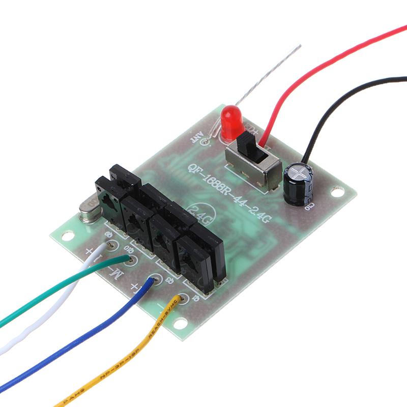 4CH 2.4G Wireless RC Toy Module Remote Control Receiver Transmitter 5A 50M