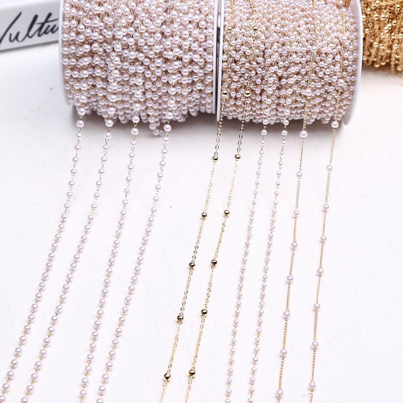 Pearl Chain Tassel DIY Hair Clip Ornament