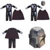 Star Wars Mandalorianer Halloween Kostümset für Jungen; Overall, Maske und Umhang inklusive!