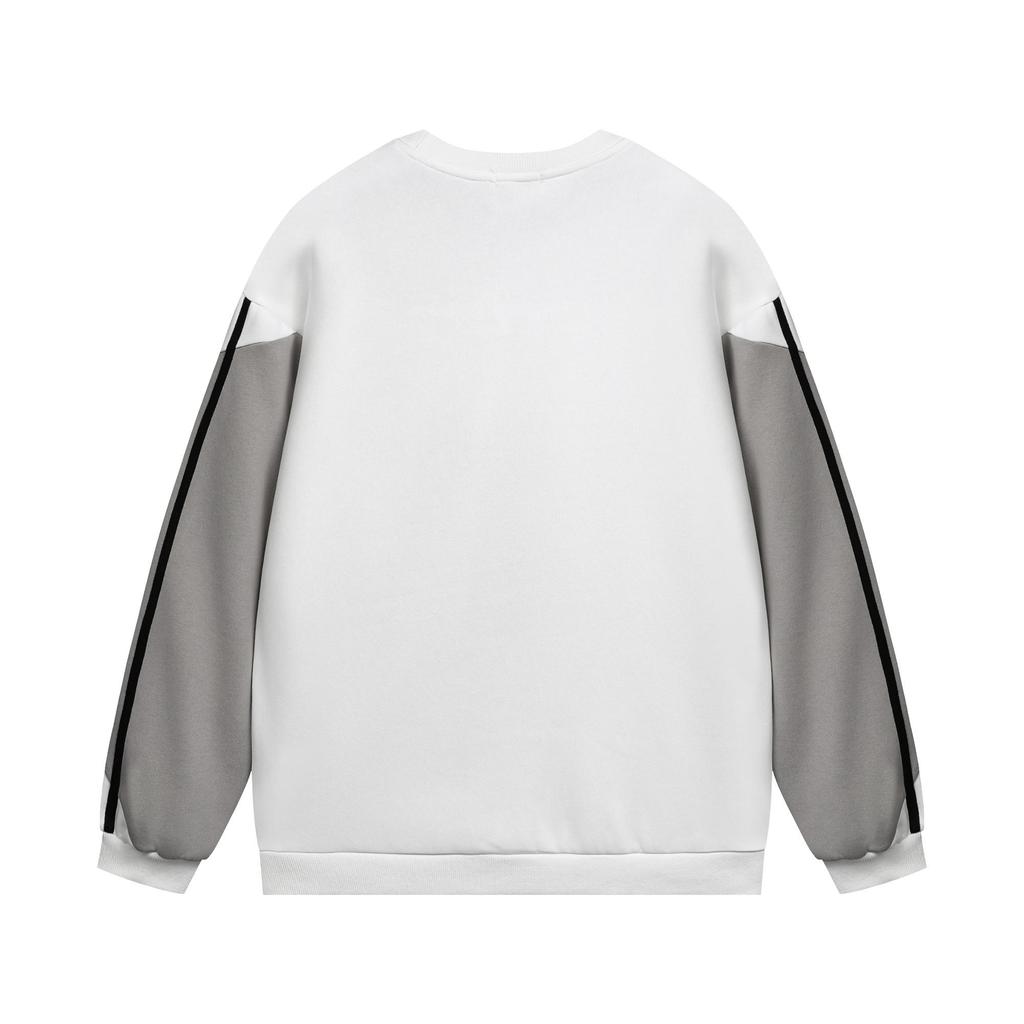 Streetwear Round Neck Warm Hoodie Sport Long Sleeves Shirt