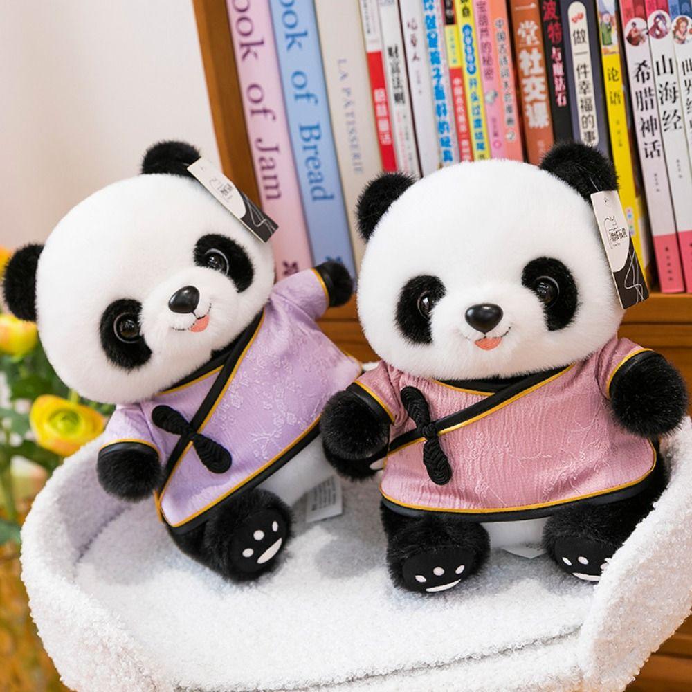 Chinese Style Panda Plush Toy Soft Pillow Stuffed Animal Toys Plush Panda Pendant for Children