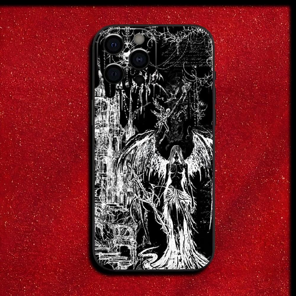 

Готический Кибер-Сигил Крест Чехол для Телефона Для iPhone 17 16 16e 15 14 13 12 11 Pro Max Mini SE 2020 2022 XS XR 7 8 Plus Задняя Крышка iPhone XR