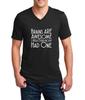 Mens V-neck Brains Are Awesome Shirt Funny Sarcastic Humor T-Shirt Gift Idea Tee