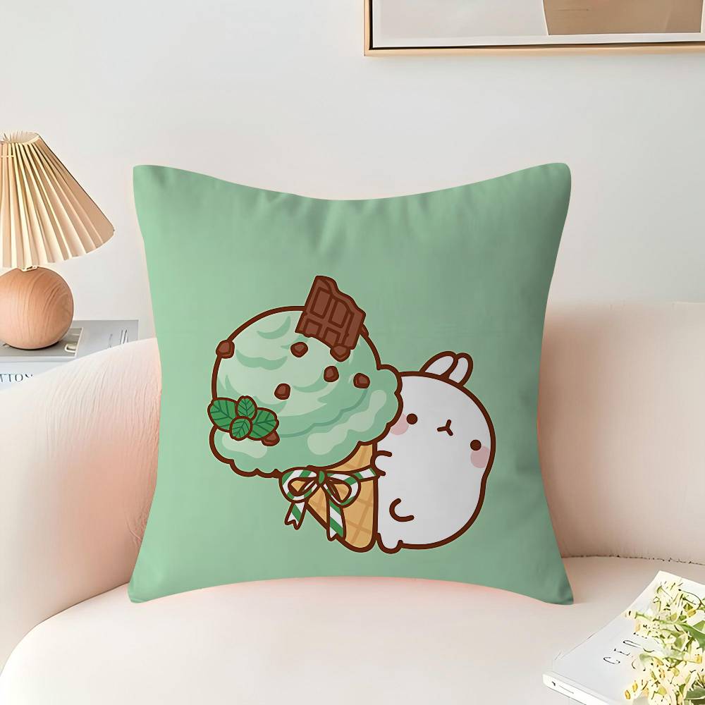 Anime F-Fairy Tail Stitch Lucky Dragon Pillow Cover Sofa Cushion Cover Home Room Decoration Children Gift