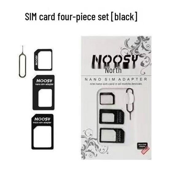 Noth's Four-in-One SIM Card Adapter Set with Tray, Pin, and Conversion Kit