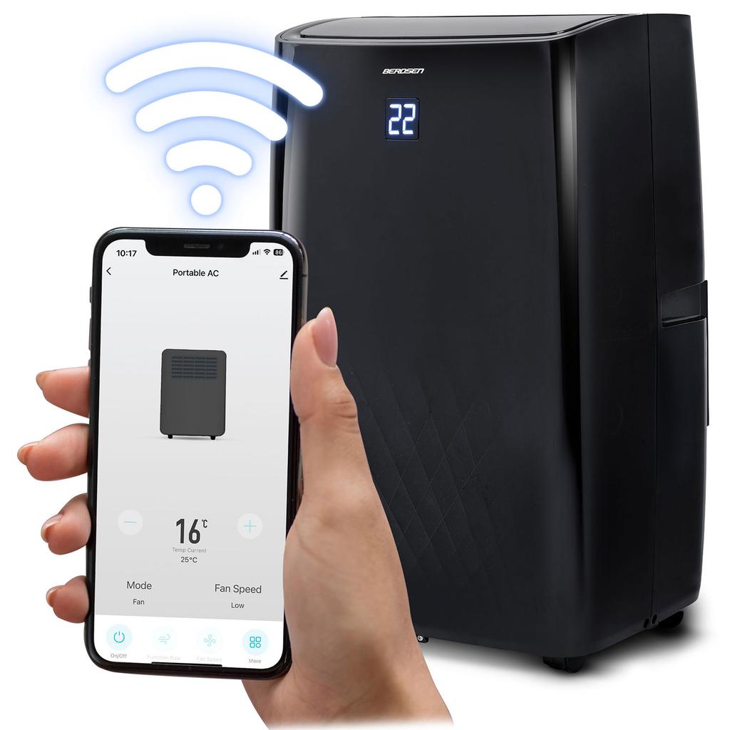 Draagbare Airconditioner Met Afdichting 14000 Btu Luchtontvochtiger Verwarming Berdsen Bd-581