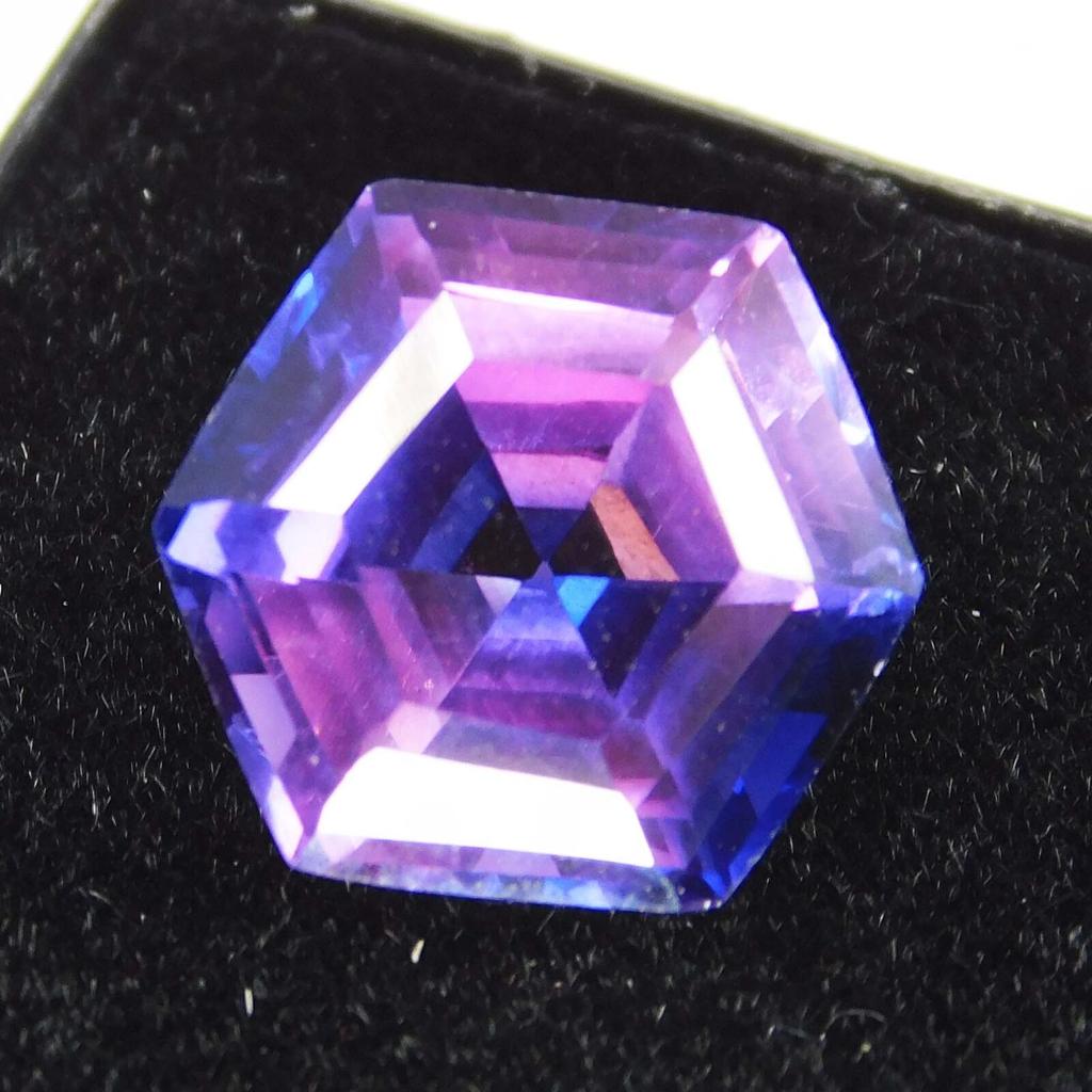 Natural Purple Tanzanite Loose Gemstone 6.20 Ct Fancy Shape for Jewelry Making and Gem Collections