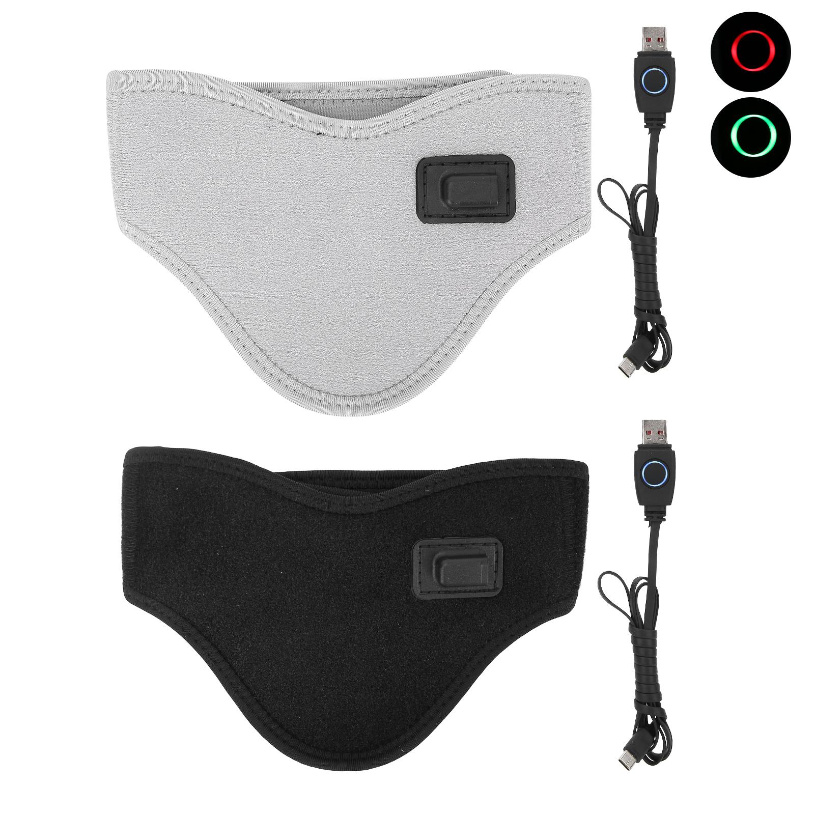 

Обертывание для шеи с подогревом, облегчение боли в шее, нагревательная терапия, регулируемый USB-шейный воротник с подогревом