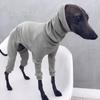 Autum Greyhound Dog Clothes Thin High-neck Four-legged Clothes Solid Color Stretch Comfortable Dog Clothes Italian Greyhound