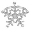 1/2/6Pcs Golden Metal Napkin Ring Faux Pearl Decor Snowflake Design Winter-themed Napkin Holders Weddings Parties Table Decor