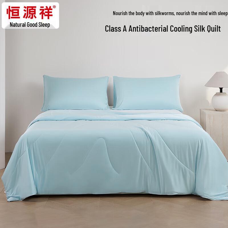 

Hengyuanxiang Washable Tussah Silk Summer Cooling Quilt
