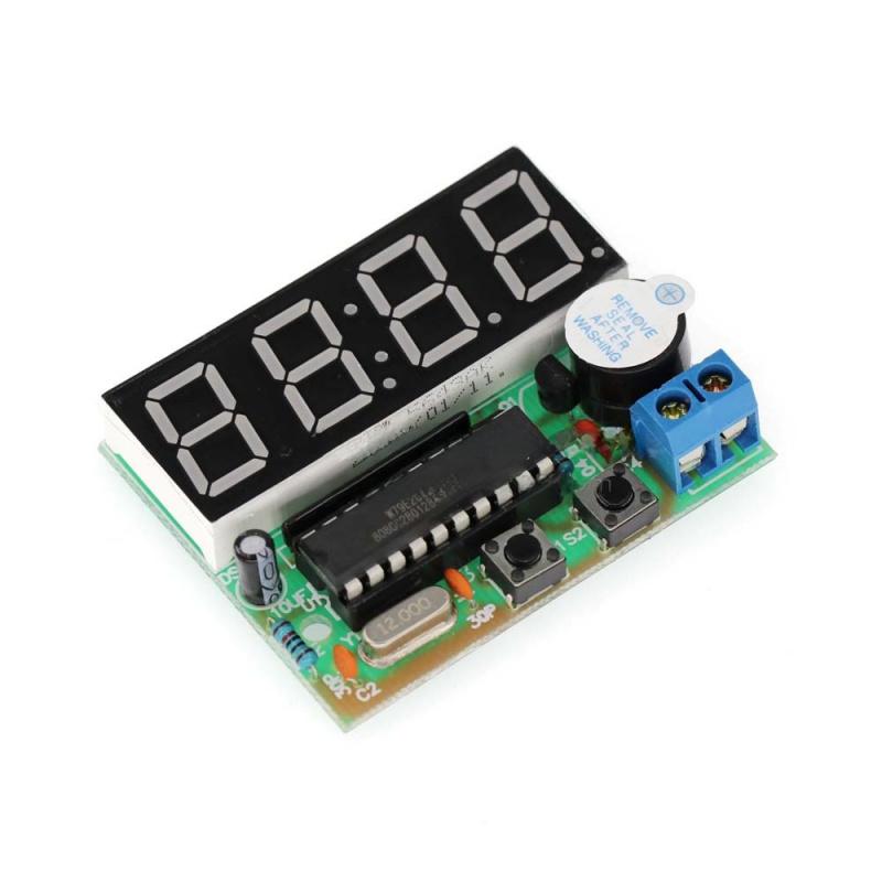 4Digit Digital Clock Single Chip Microcomputer Digital Clock Four-Digit Digital ClockDIYElectronic Kit Parts