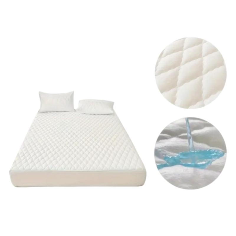 Premium Waterproofs Mattress Protector Hypoallergenics Mattress Cover with Breathable Quilted Design Deep Fitted Sheet
