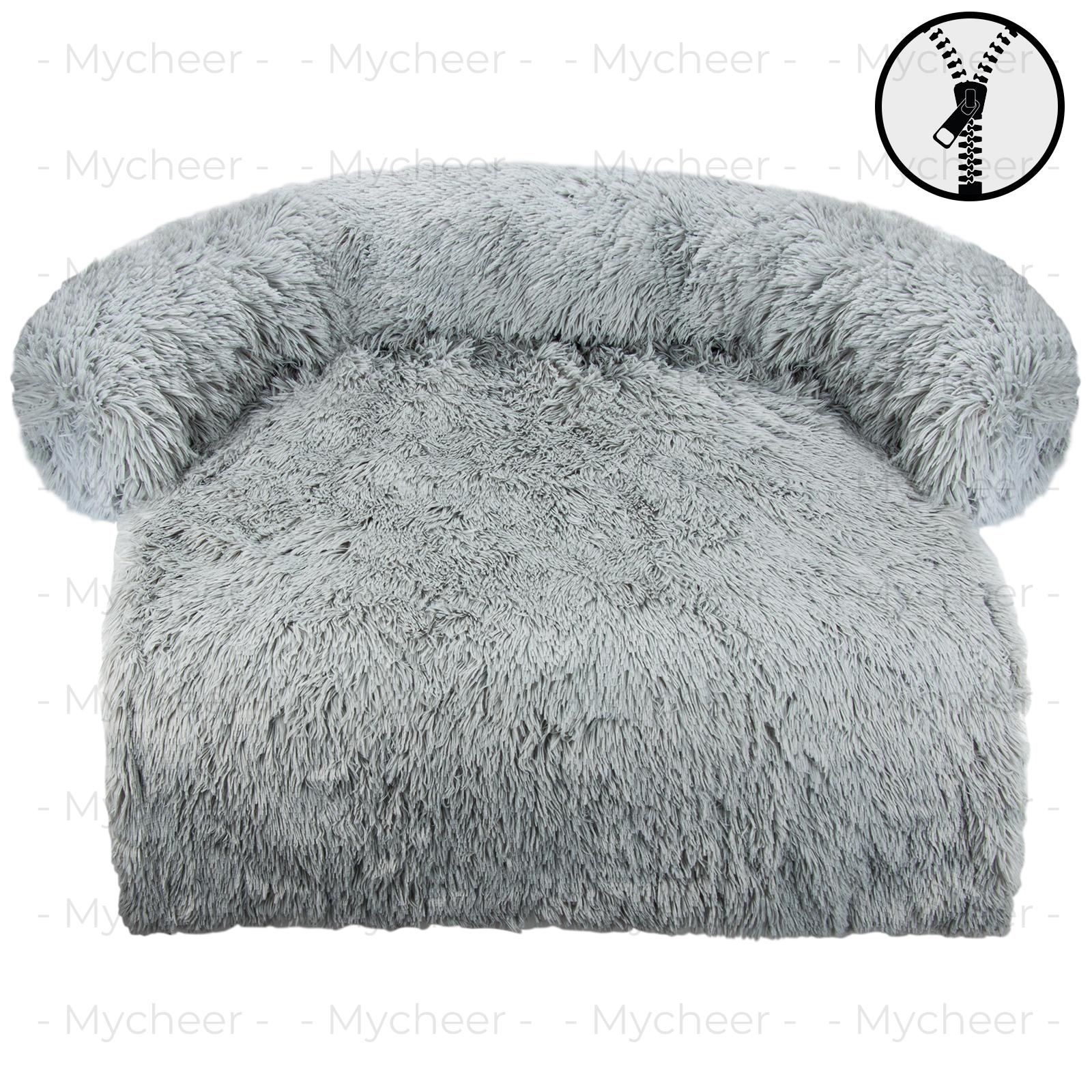 

Кровать для собаки, диван, большие пушистые собаки, домик для домашних животных, коврик для дивана, длинный плюшевый теплый питомник, подушка для домашних животных, кошек, щенков, моющееся одеяло, чехол для дивана S