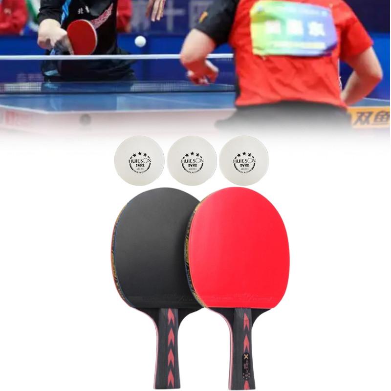 Table Racket Tennis Set With Ball Professional Competition Ping Racket Pong