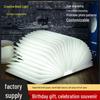 Three-Color LED Eye Protection Book Lamp: Wooden Carved Stackable Night Light