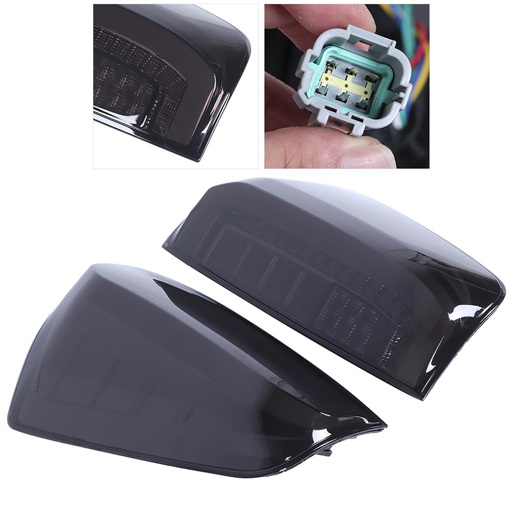 LED Tail Lights Assembly Smoked Shell Sequential Indicator Fit for Nissan Navara NP300 D23 16 20
