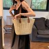 Advanced Hand-woven Straw Bag, Shoulder Bag, Handbag, Summer Leisure Style, Large Capacity, Holiday Travel