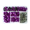 177pcs M5/M6 Screws Motorcycle Aluminum Fairing Bolt Windshield Cover Screws For Honda Kawasaki YAMAHA BMW SUZUKI CBR600RR 900RR