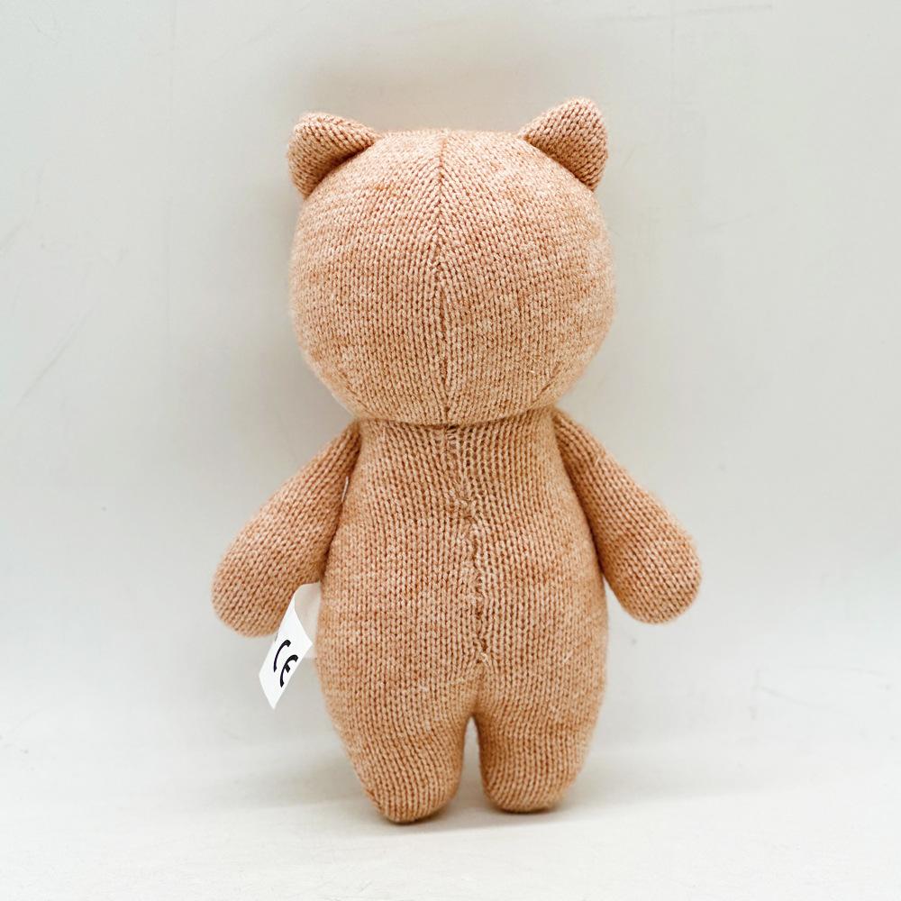 New Fashion Children's Toys Crochet Knitted Animal Series Plush Dolls