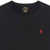 Polo Ralph Lauren Solid Plain Knit Crew Neck Long Sleeve T-Shirt Men Tops Black MNPOTSH16820171-001