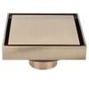 Square Floor Drain 10x10cm/3.9x3.9in Floor Drain Strainer Durable Hair Catcher Drain  Garage Drain