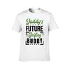 Daddys zukünftiger Golfkumpel T-Shirt Mann T-Shirts für Männer Herren T-Shirt Baumwolle 100% T-Shirt