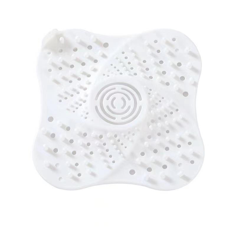 Silicone Floor Drain Hair Catcher & Anti-Clog Filter