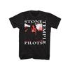 Stone Temple Pilots Core Tree Art Musik Druck Damen T-Shirt - Weiche Atmungsaktive Bequeme Baumwolle Herren T-Shirt für Musikfans Oversize