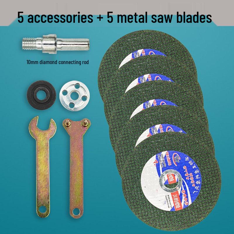 Hand Drill-to-Grinder Conversion Kit: Cutting, Polishing & Grinding Accessory Set