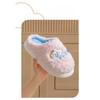 Cotton Slippers for Home Warmth, Fleece Thick-soled, Lightweight and Comfortable Shoes for Women