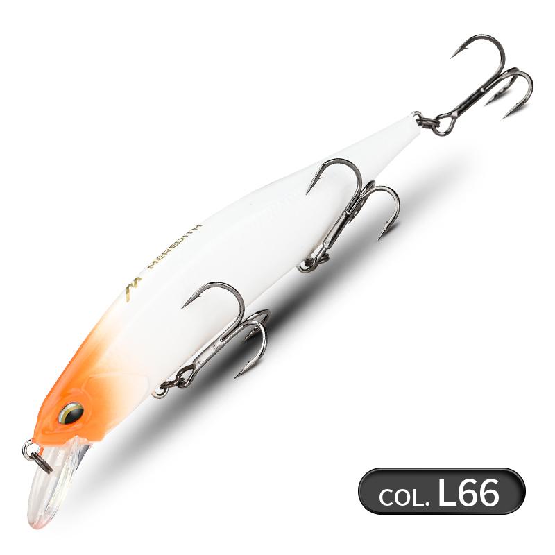 MEREDITH JBR-110SP Jerkbait 110mm 17g Tungsten Suspending Minnow Pike Bass JBR-110SP