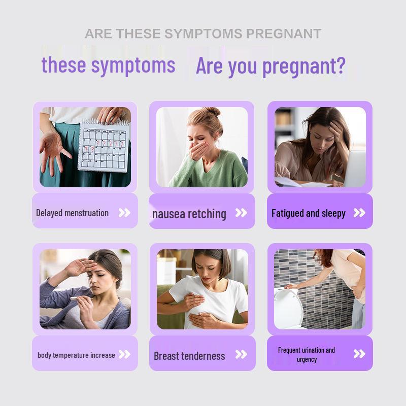 High Precision Early Pregnancy Test Stick - Accurate Results Without Urine Cup