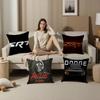SRT Hellcat Demon Dodge Challenger Car Racing Cushion Cover Pillowcase Upholstery Sofa Throw Pillow Home Decor Pillowcas