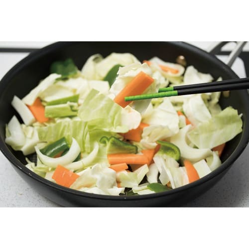 Suncraft Silicone Chopsticks, Dishwasher Safe, Black, GF-20B