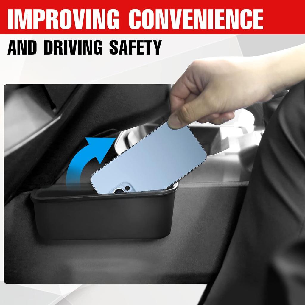 Mabett Center Console Shifter Storage Box Compatible With Ford Bronco    2024 2025, Organizer Gear Side Storage Tray For Bronco Accessories 2/4-Door,