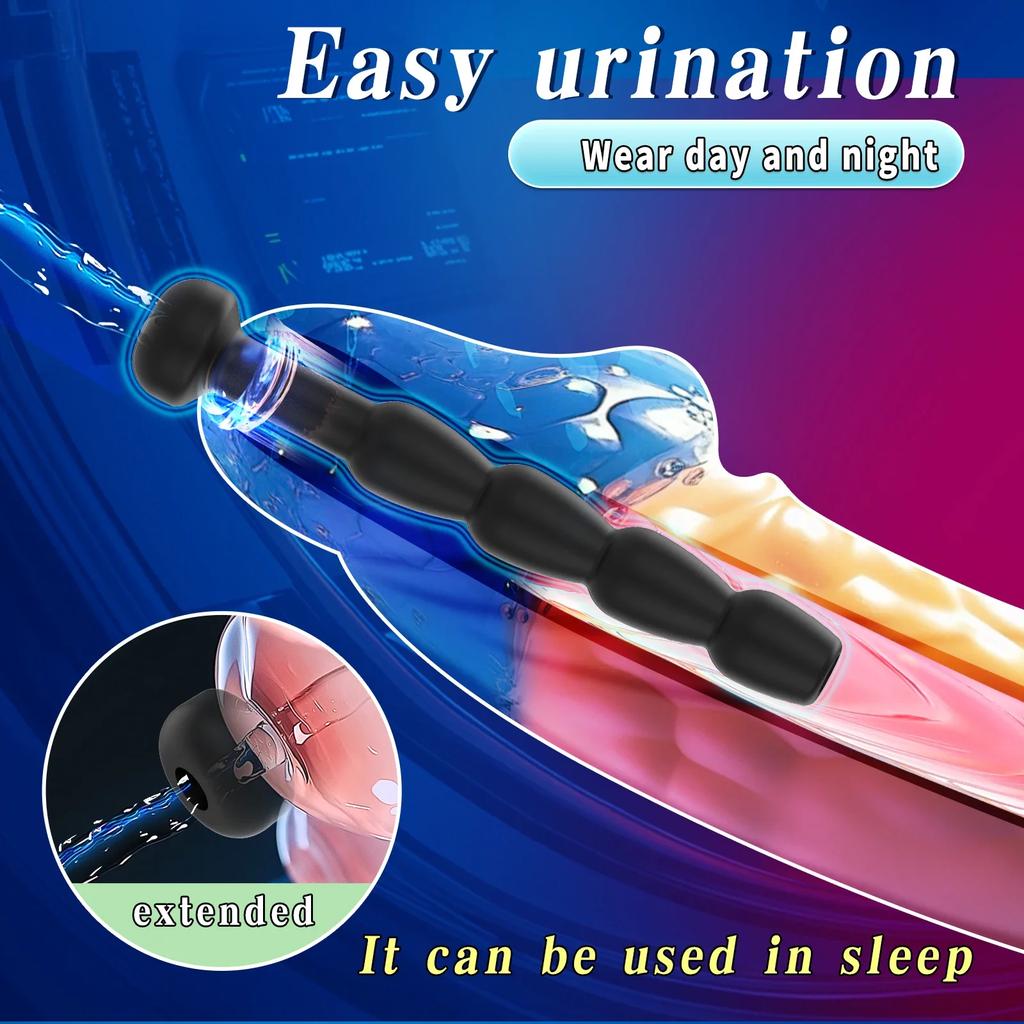 Factory Sales Silicone Penis Plug Urethral Toys for Man Horse Eye Stick Urethral Sounding Rod Urethra Dilation Catheter Sex Shop