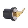 Compression Drain Plug 19mm Length Rubber Seal Boat Drain Plug No Deformation for Marine Livewell Sink