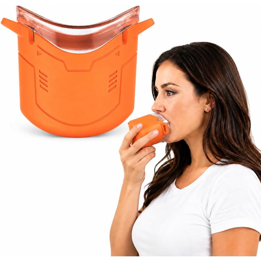 Vocal Dampener for Singers, Liquid Silicone Voice Dampener Mask, Portable Sound Dampening Device for Singing Practice, Warm-Ups, Speaking, Actors