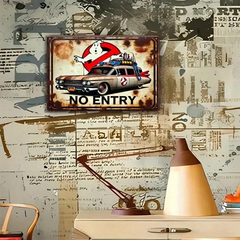 Vintage Tin Sign Wall Decor Retro Metal Plaque Home Art