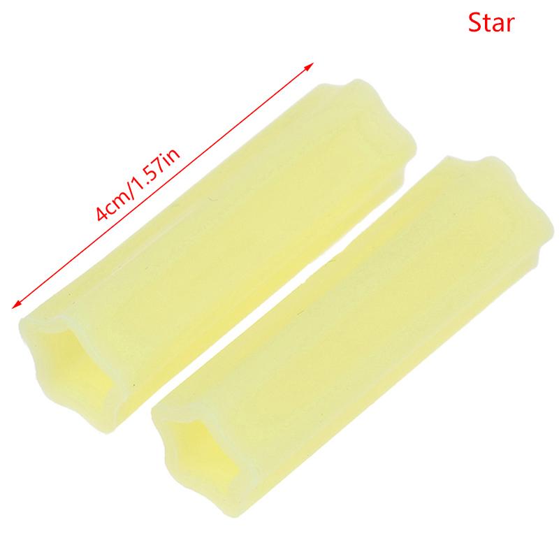 2 ks Silikonový kryt na kleštičky, návlek, pouzdro, nůžky na nehtovou kůžičku, pinzeta na odumřelou kůži, čepička