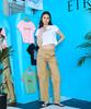 ETRE AU SOMMET Silket Cargo Pants (Beige)