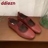 Fashion Spring Autumn Fashion Shallow Mary Janes Flats Shoes For Women 2025 New Female Slip On Footwear Ladies Ballet Flats Shoes