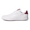 adidas Adicross Retro Synthetikleder Langlebige Low-Top Skateschuhe Damen Sneaker Weiß Rot FW5623