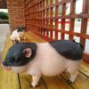 Lawn Garden  Ornaments Animal Model Pink Piglet Sculpture Piggy Figurine Simulation Pig Statue