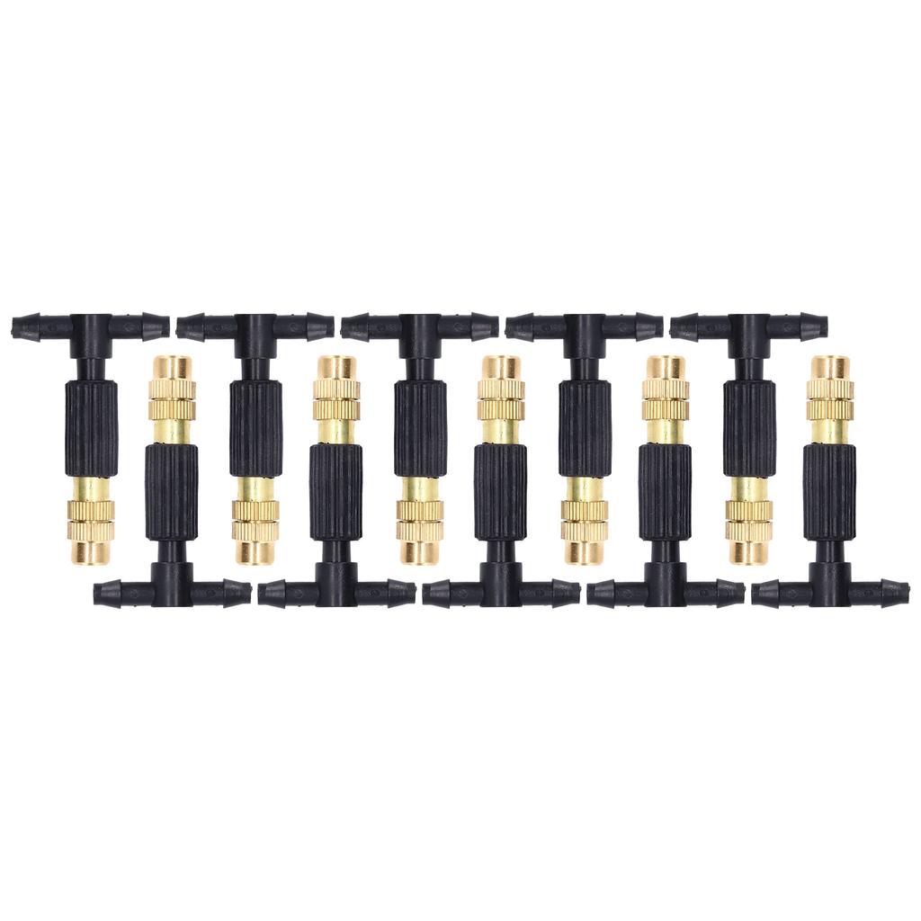 10pcs Atomizing Nozzles Removable Design Easy Installation Misting Spray Head for Greenhouse