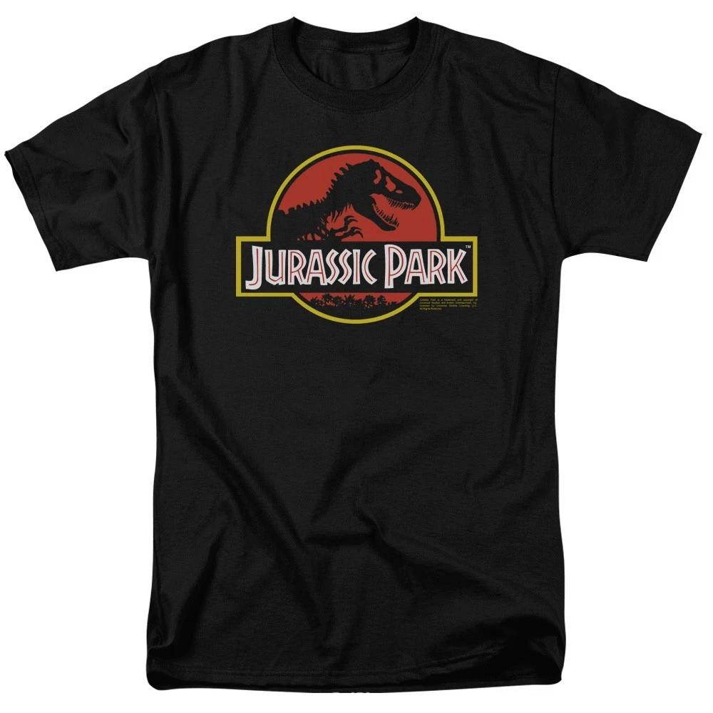 JURASSIC PARK CLASSIC LOGO Licensed Adult Men s Graphic Tee Shirt SM-6XL M